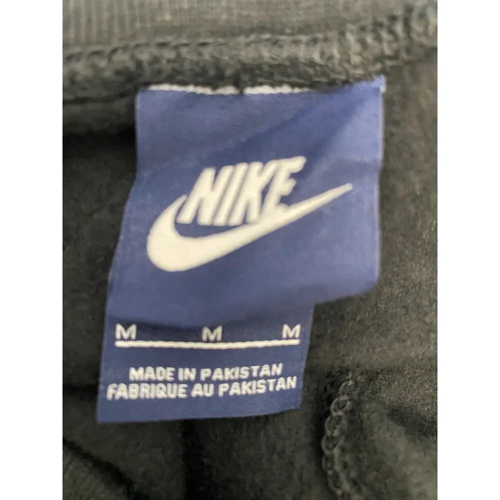 Nike Cropped Pants Women Size M Black Cotton Blend Athleisure Casual 883767-010